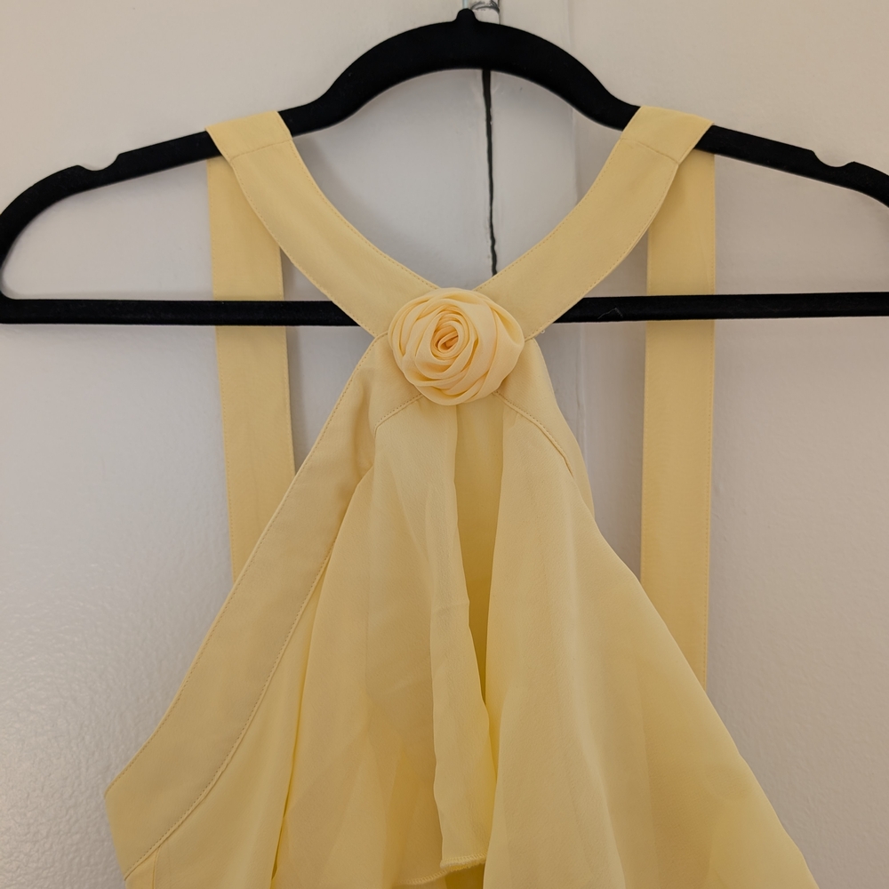 Vero Moda Light Yellow Dress